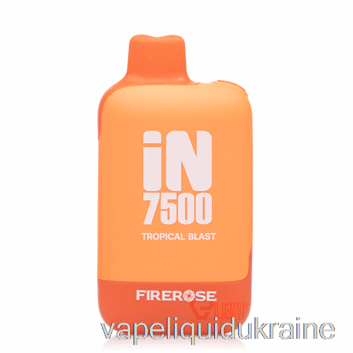 Vape Liquid Ukraine Firerose IN7500 Disposable Tropical Blast